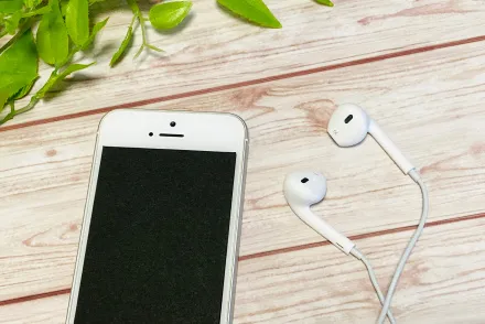 写真：山地章夫取材音声配信のイメージ