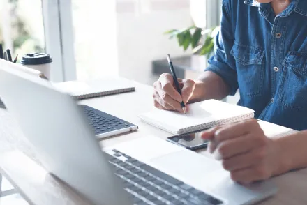 写真：オンライン個別相談のイメージ